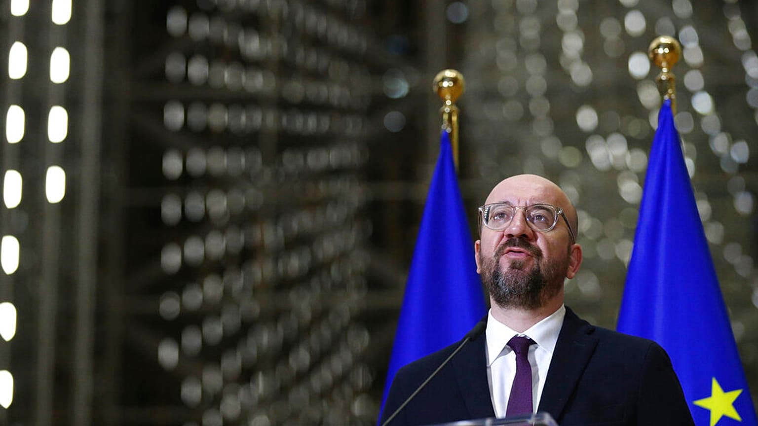 Charles Michel sajtótájékoztatója