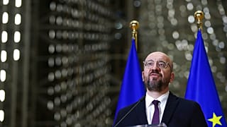 Charles Michel sajtótájékoztatója