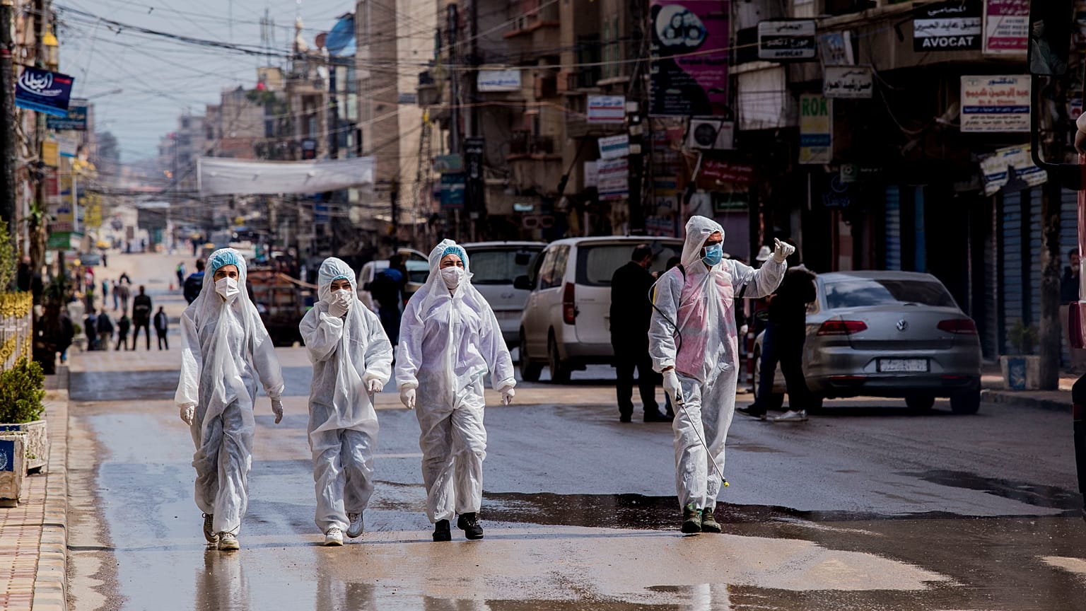Virus Outbreak Syria