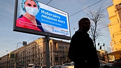 Virus Outbreak Russia