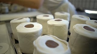 Bäckerei mit Humor: Kuchen als Klopapier