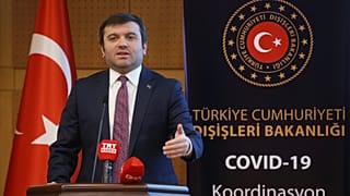 Dışişleri Bakanlığı Covid-19 Koordinasyon ve Destek Merkezi açılışı gerçekleştirildi. Dışişleri Bakan Yardımcısı Yavuz Selim Kıran burada konuşma yaptı.