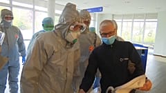 Первая миссия россиян в Бергамо