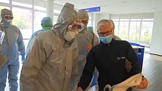 Первая миссия россиян в Бергамо
