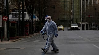 Virus Outbreak Greece