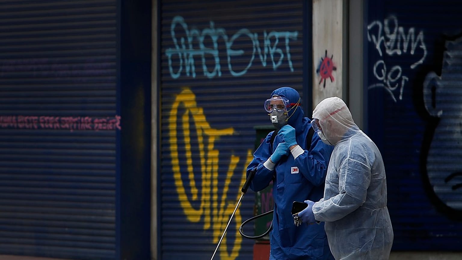 Virus Outbreak Greece