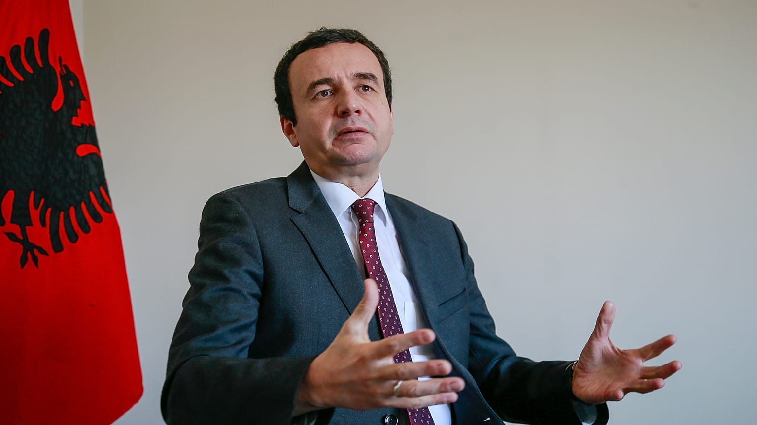 Albin Kurti served as Kosovo's Prime Minister from February to June last year.