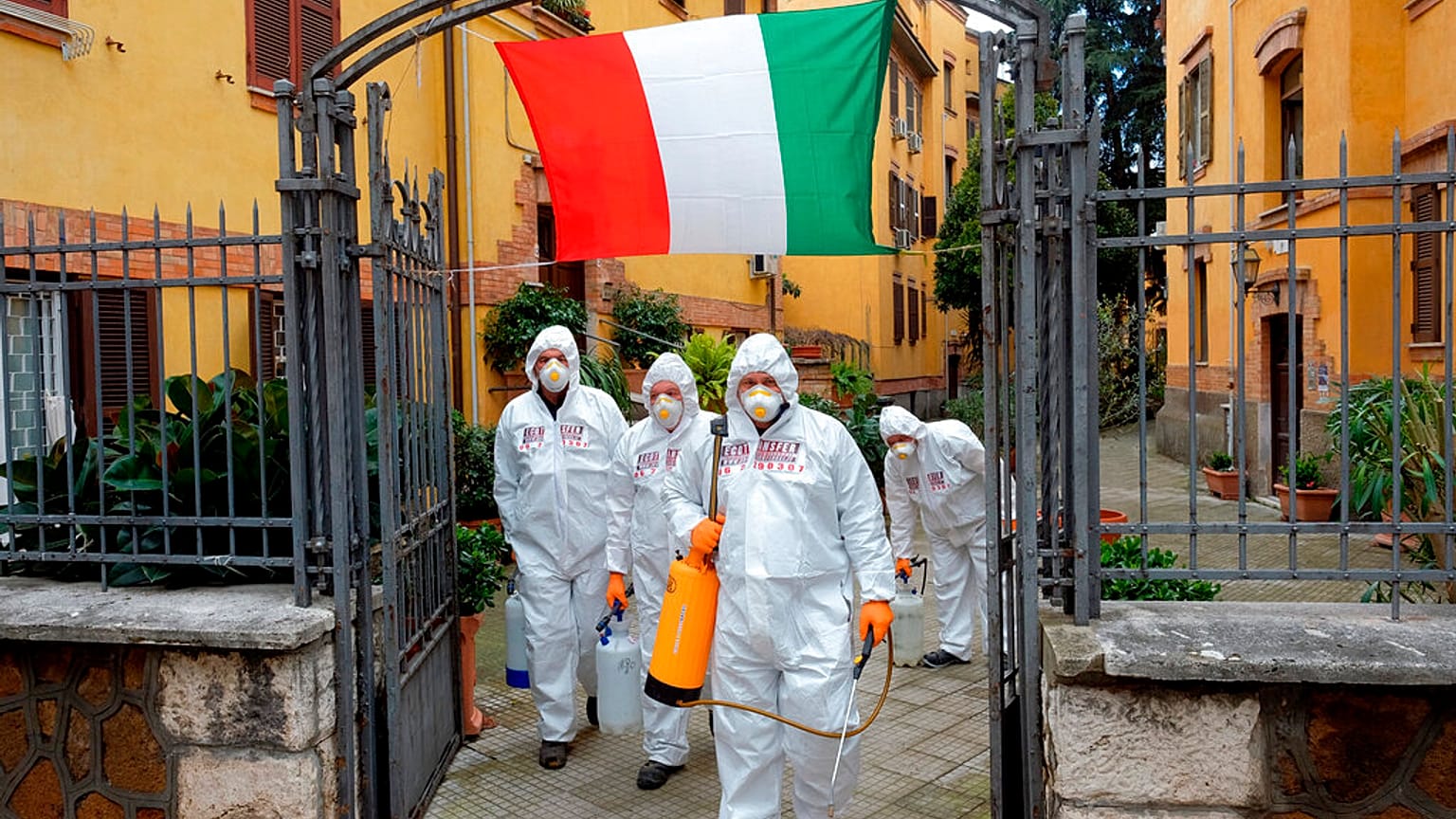 Virus Outbreak Italy