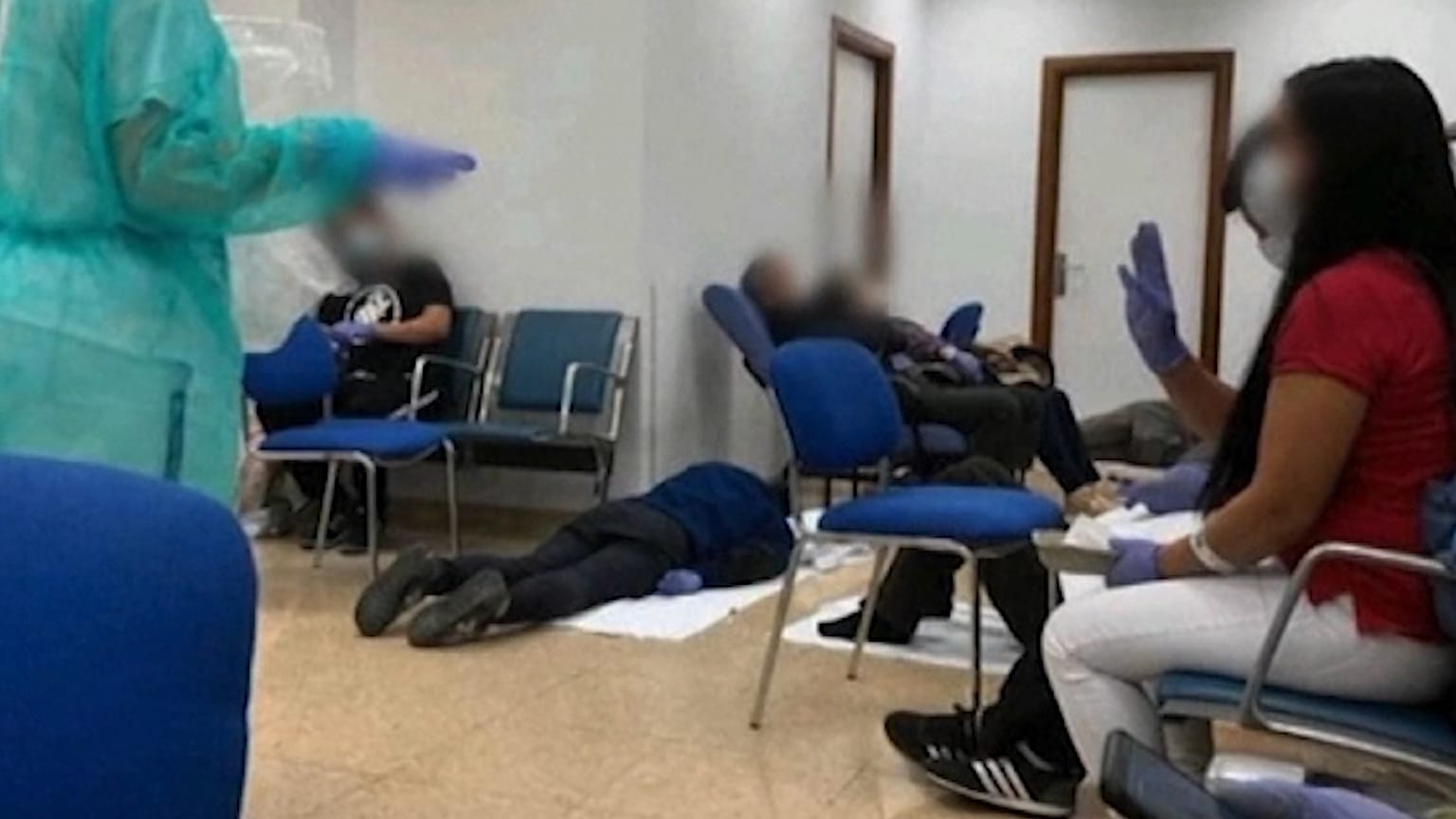 İspanya'nın başkenti Madrid'deki Severo Ochoa Hastanesi 