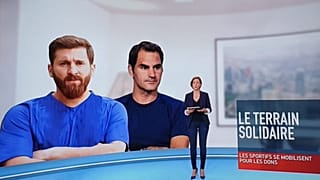 واکنش‌ها به یک گاف؛ تصویر بدل ایرانی مسی در تلویزیون فرانسه