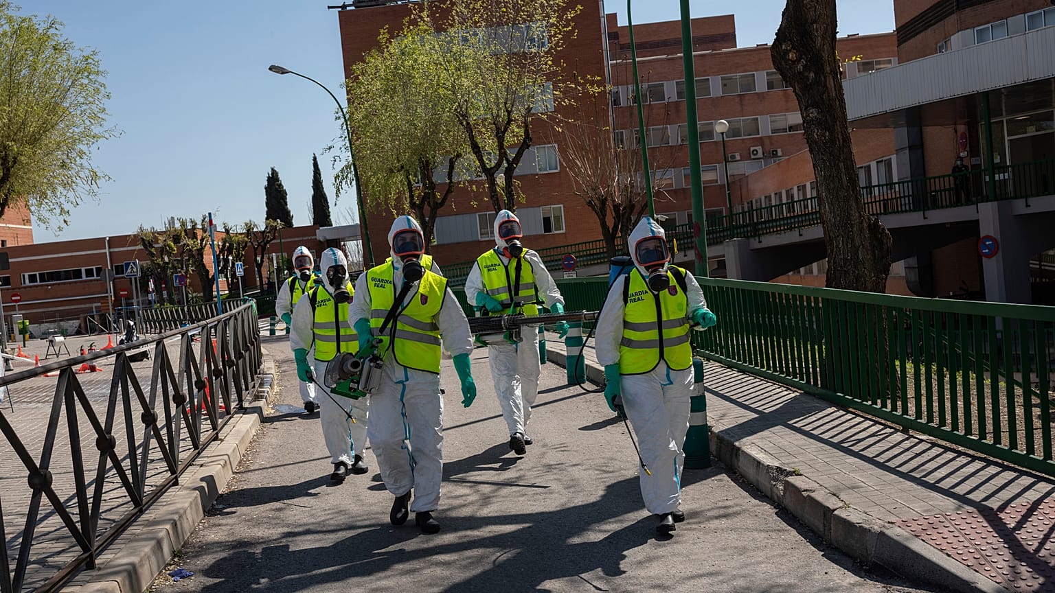 Virus Outbreak Spain