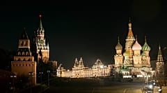 Moskau bei Nacht
