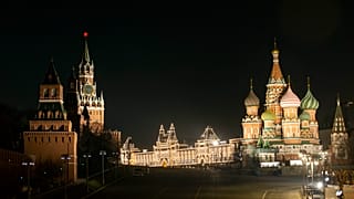 Moskau bei Nacht