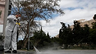 Virus Outbreak Greece