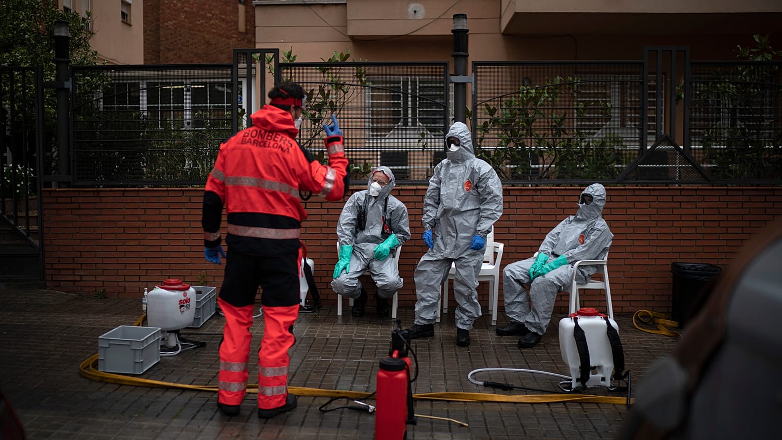 Virus Outbreak Spain