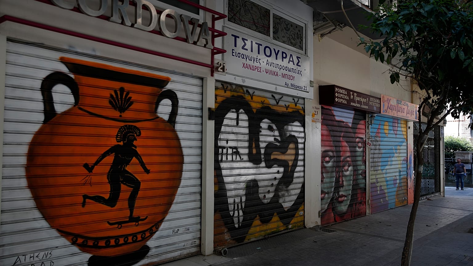 Virus Outbreak Greece