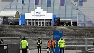 Конгресс-центр в Лондоне станет полевым госпиталем. 