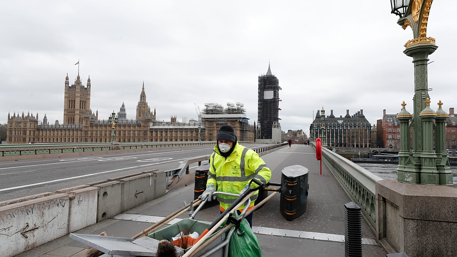 Virus Outbreak Britain