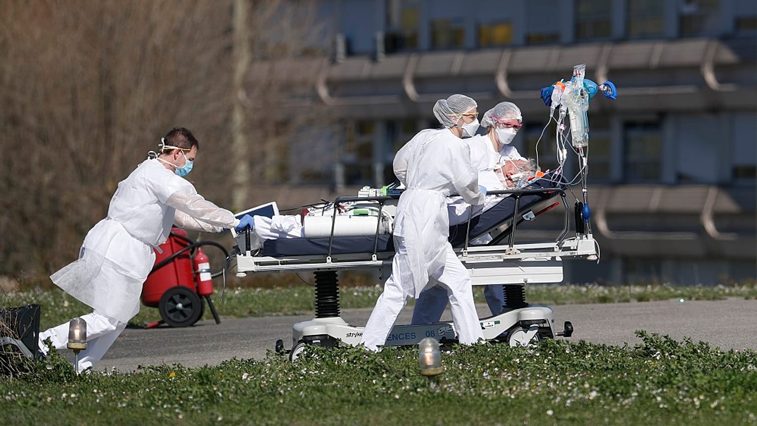 Virus Outbreak Eastern France