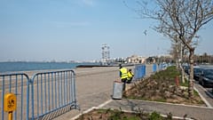 ΘΕΣΣΑΛΟΝΙΚΗ ΚΛΕΙΣΙΜΟ ΤΗΣ ΝΕΑΣ ΠΑΡΑΛΙΑΣ ΜΕ ΚΙΓΚΛΙΔΩΜΑΤΑ