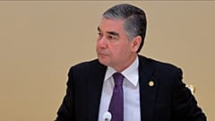 Türkmenistan Devlet Başkanı Gurbanguli Berdimuhammedov