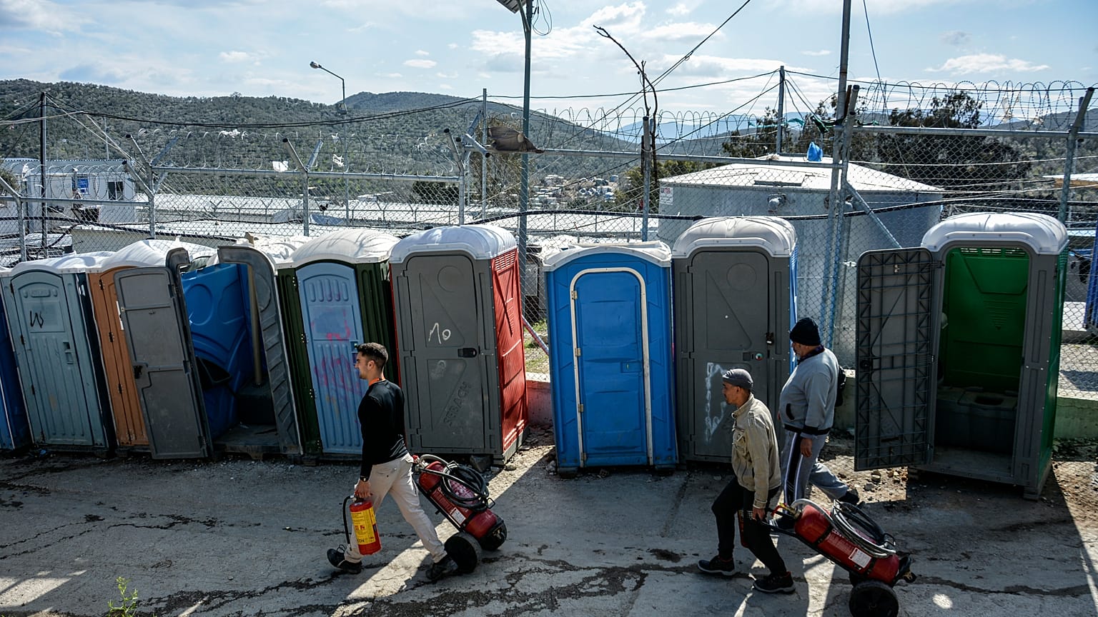 Flüchtlingslager in Griechenland
