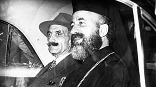 Ο Αρχιεπίσκοπος Μακάριος και ο Γεώργιος Γρίβας Διγενής