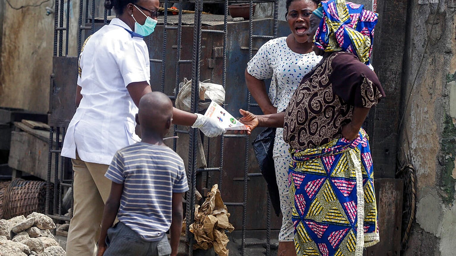 Angst vor Covid-19 in Afrika