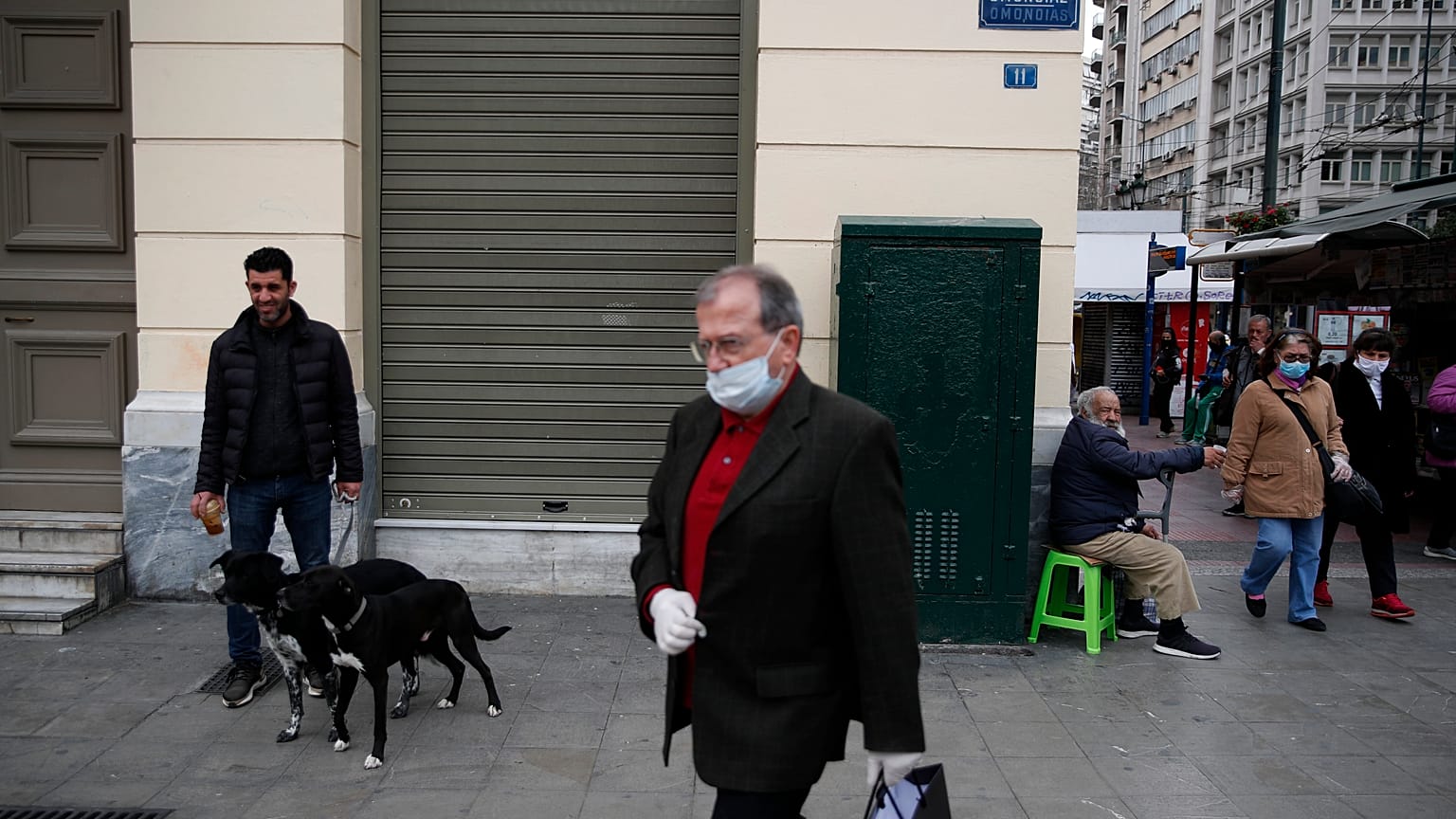 Virus Outbreak Greece