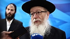  İsrail Sağlık Bakanı Yaakov Litzman 