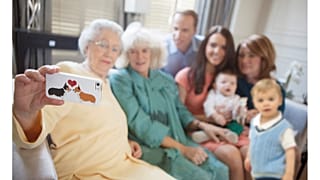 Alison Jackson's depiction of a Royal Family selfie