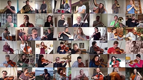 Virale Hausmusik - in Kompaniestärke
