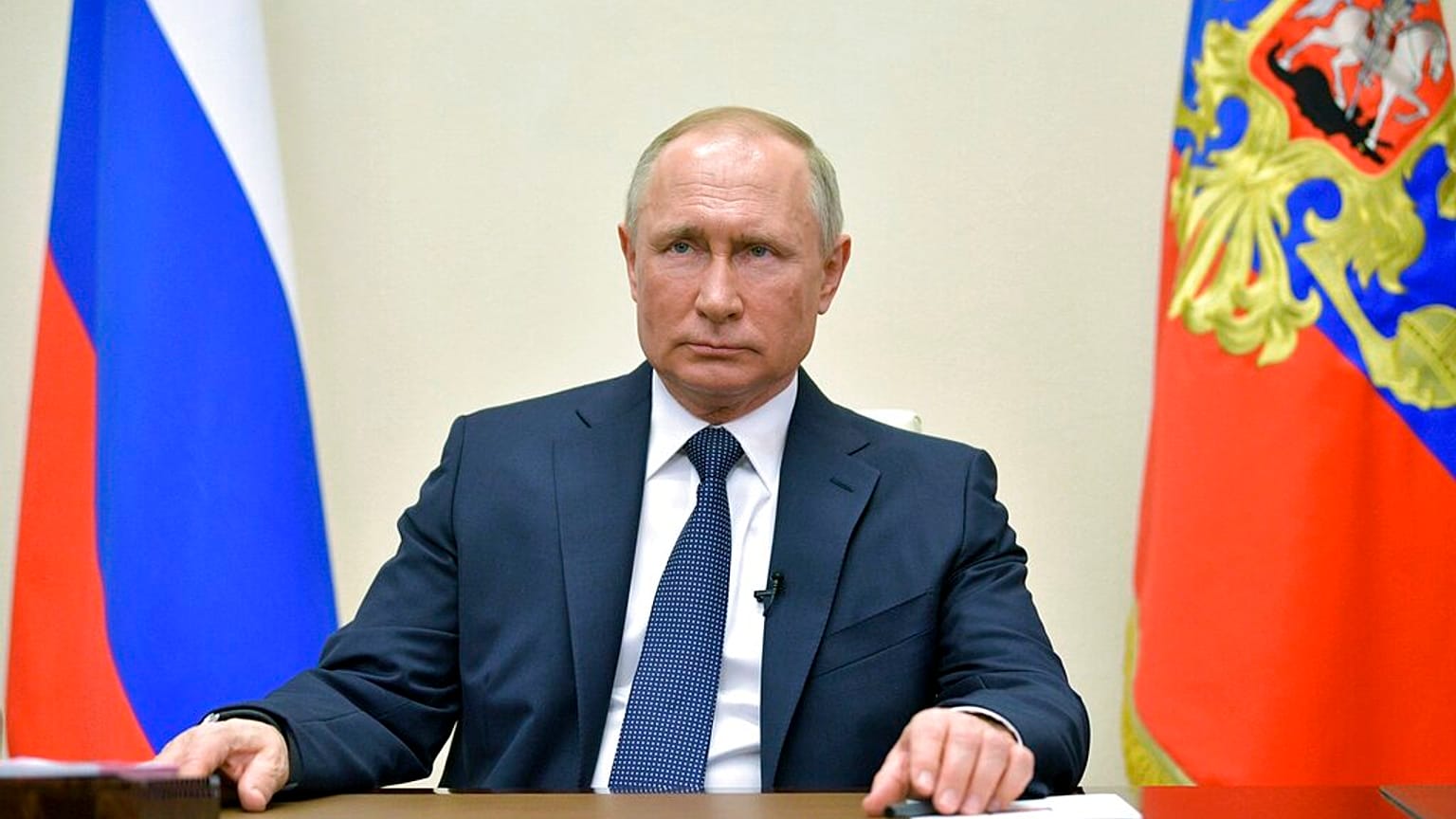 Virus Outbreak Russia Putin