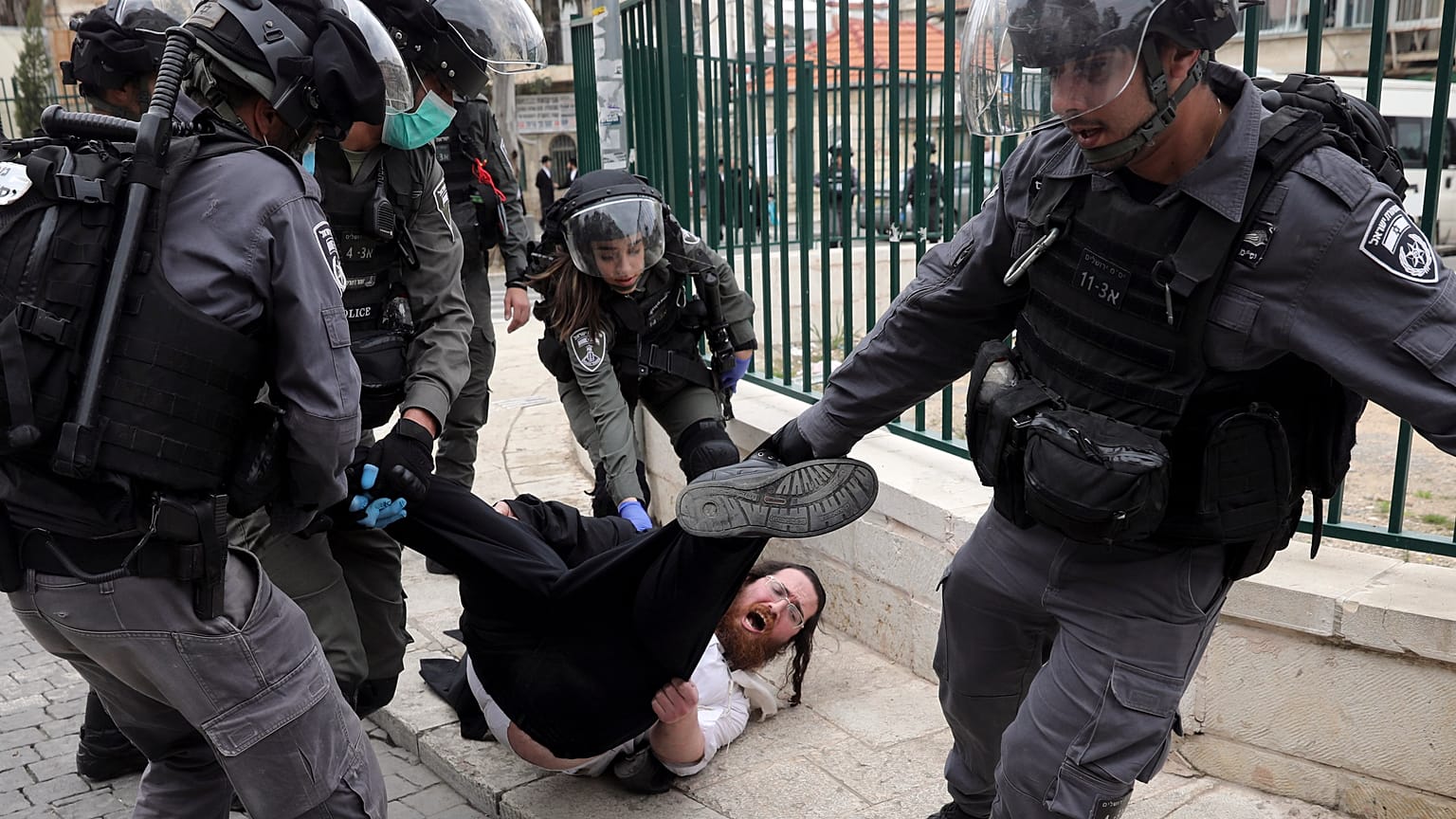 Virus Outbreak Israel Ultra Orthodox