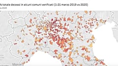 Tavalyi halálozási adatok mutatják a koronavírus pusztítását Olaszországban