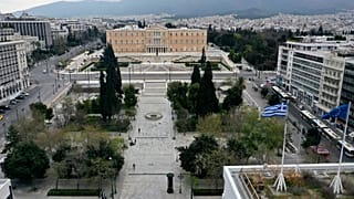 Virus Outbreak Greece Empty Athens Photo Gallery