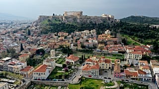 Virus Outbreak Greece Empty Athens Photo Gallery