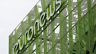 The new headquarters of Euronews in Lyon, France