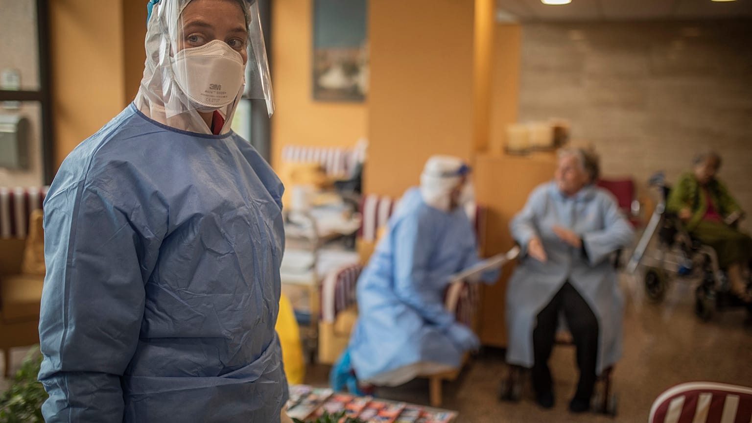 En Espagne, la tendance de l'épidémie de Covid-19 est légèrement en baisse