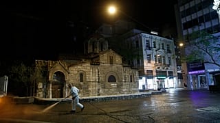 Virus Outbreak Greece Empty Athens Photo Gallery