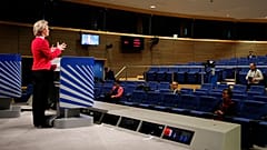 Virus Outbreak Belgium EU