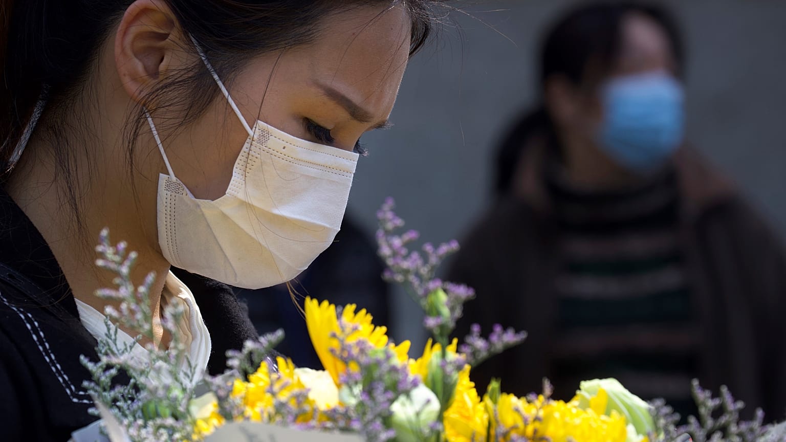 Virus Outbreak China Commemorating Victims
