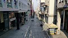 Virus Outbreak Greece Empty Athens Photo Gallery