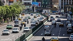 خیابان‌های تهران در روز ۱۶ فروردین