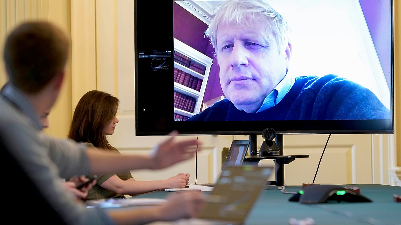 Virus Outbreak Britain Boris Johnson