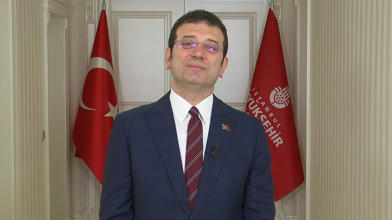 İstanbul Büyükşehir Belediye Başkanı Ekrem İmamoğlu  