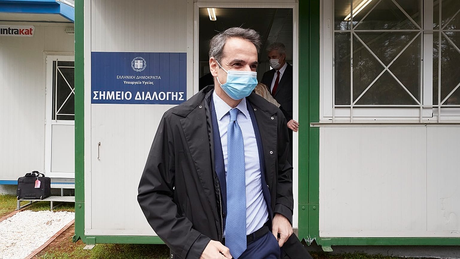 Στο "Σωτηρία" Ο Κυριάκος Μητσοτάκης