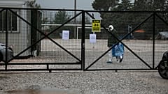 Das Lager Malakasa nördlich von Athen