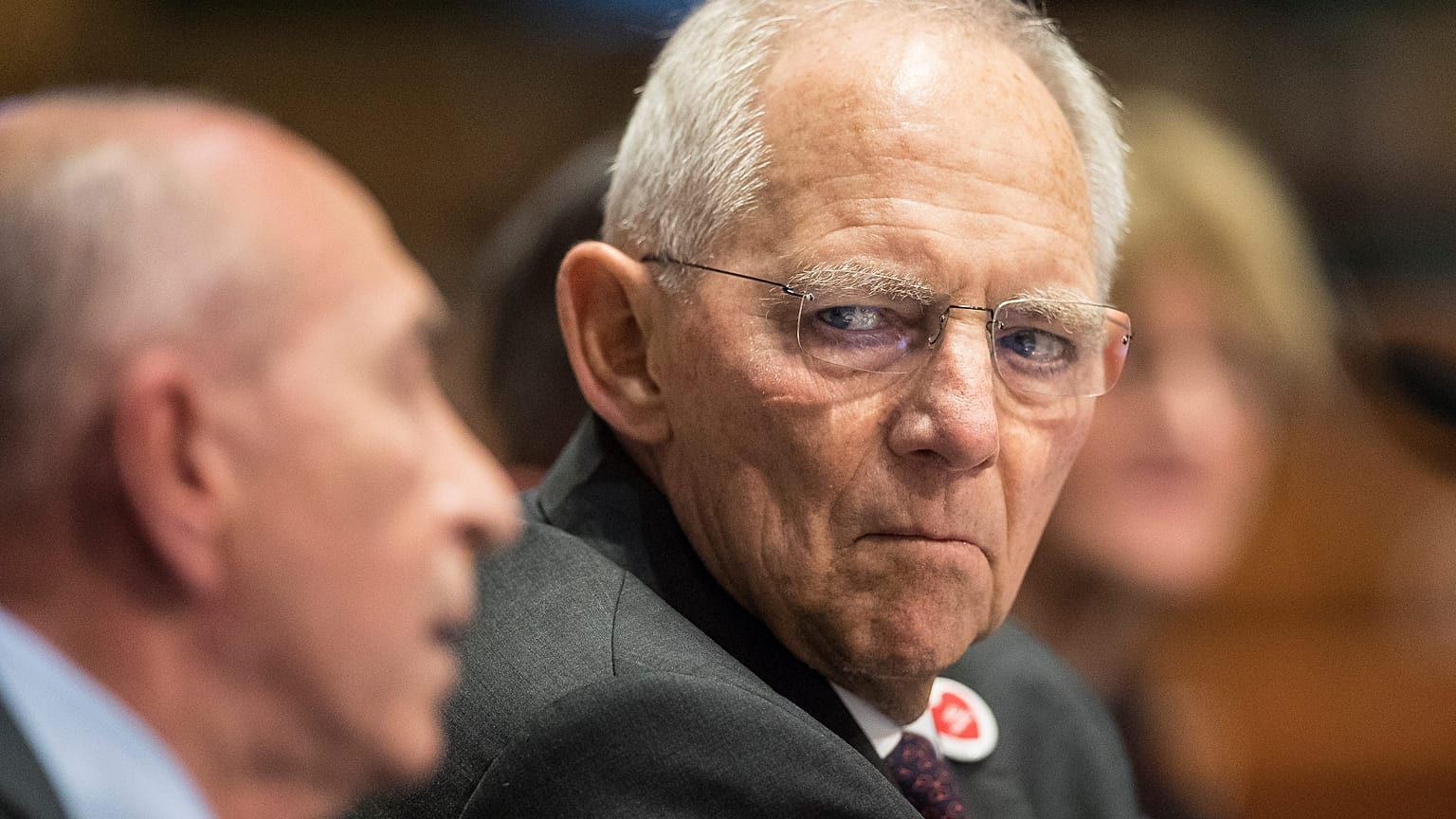 German Bundestag President Wolfgang Schauble