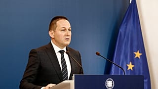 Ο κυβερνητικός εκπρόσωπος της Ελλάδας Στέλιος Πέτσας